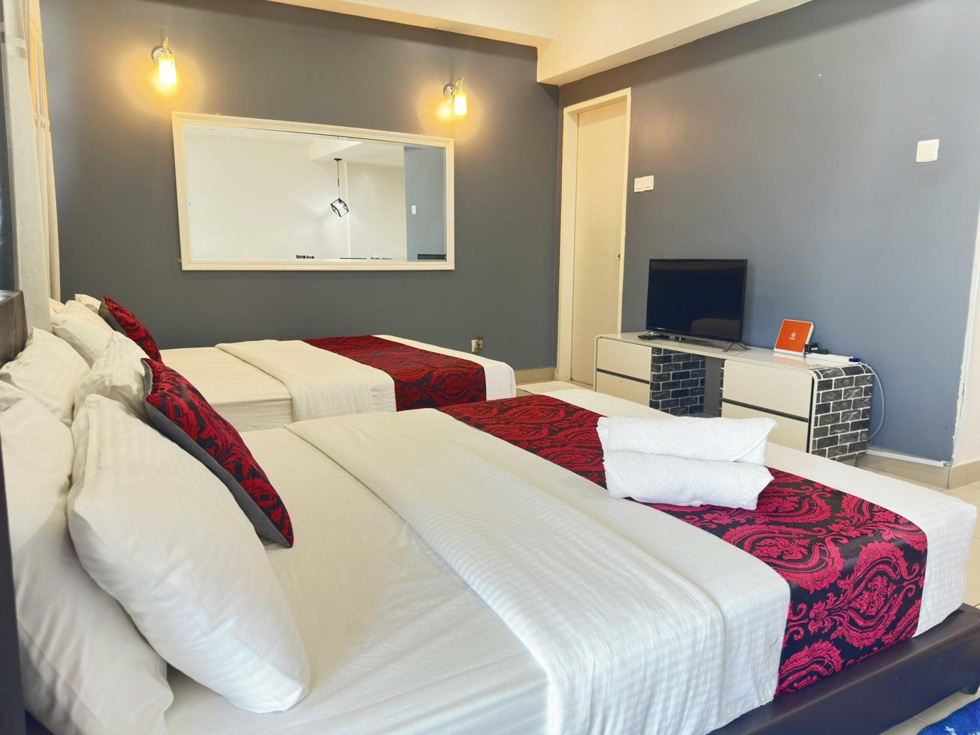 Cahaya Qaira Homestay @ D'Perdana Κότα Μπάρου Εξωτερικό φωτογραφία