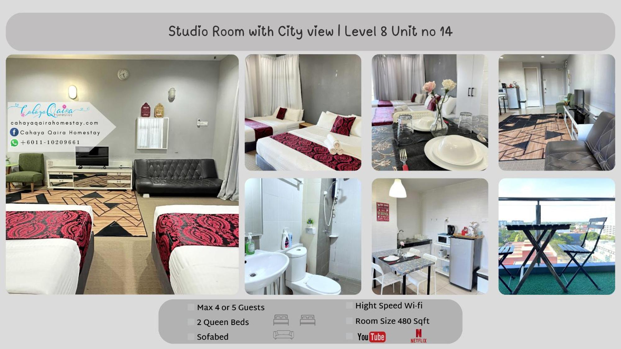 Cahaya Qaira Homestay @ D'Perdana Κότα Μπάρου Εξωτερικό φωτογραφία