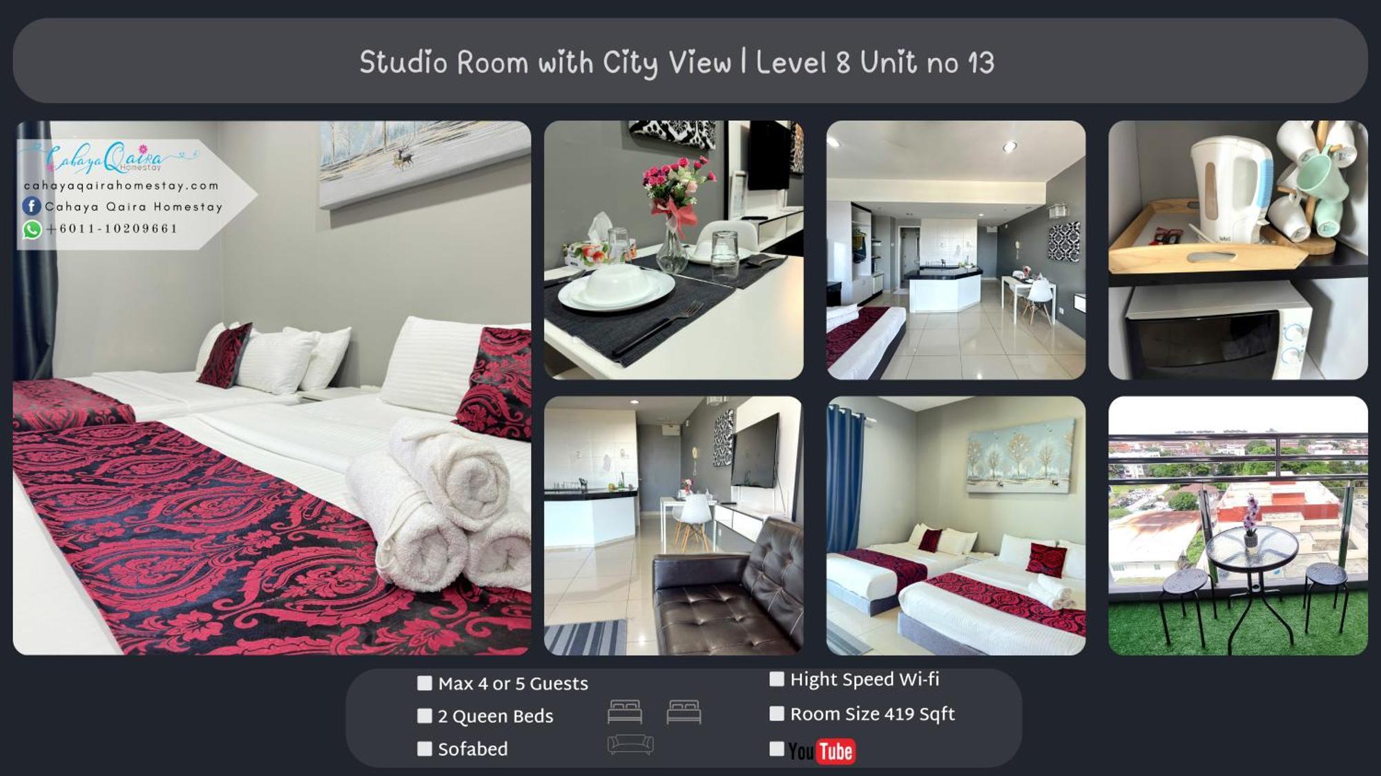 Cahaya Qaira Homestay @ D'Perdana Κότα Μπάρου Εξωτερικό φωτογραφία